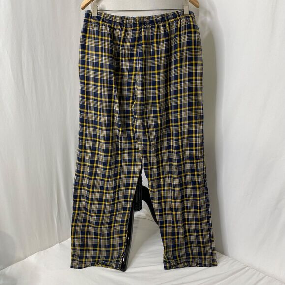 Marquette University Mens Large Pajama Pants Bottom Drawers Blue and Yellow NCAA - Picture 6 of 11